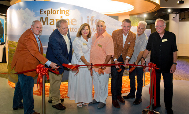 Patton Center for Marine Science Education Ribbon Cutting - Center opening to public this fall