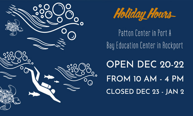 Holiday Hours for our Visitor Centers